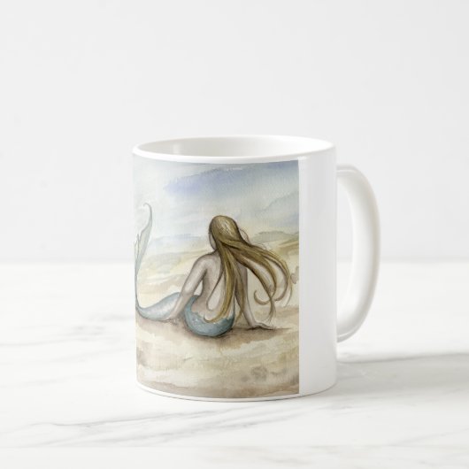 Küste-Meerjungfrau-Tasse Camilles Grimshaw Kaffeetasse (VorderseiteRechts)