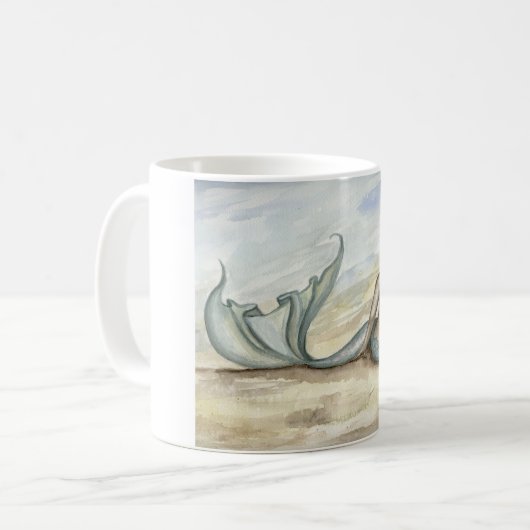 Küste-Meerjungfrau-Tasse Camilles Grimshaw Kaffeetasse (Vorderseite Links)