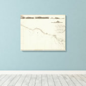 Küste Mexikos Leinwanddruck (Insitu (Holzboden))