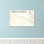 Küste Mexikos Leinwanddruck (Insitu (Holzboden))