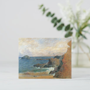 Küste mit Felsen von Paul Gauguin, Vintage Impress