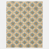 Küste Mittelmeer subtile ozeanische Hues Fleecedecke (Vorderseite)