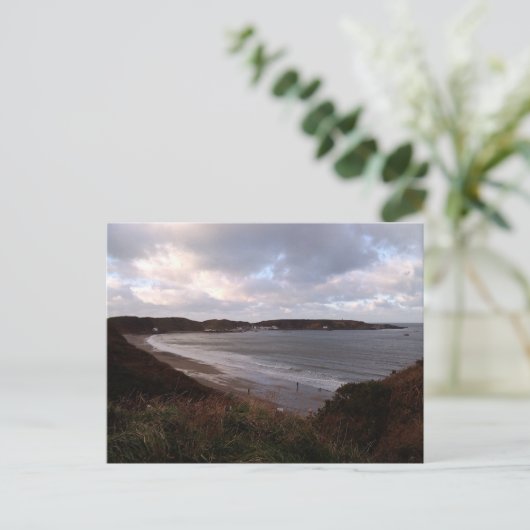 Küste, Morfa Nefyn Postkarte (Stehend Vorderseite)