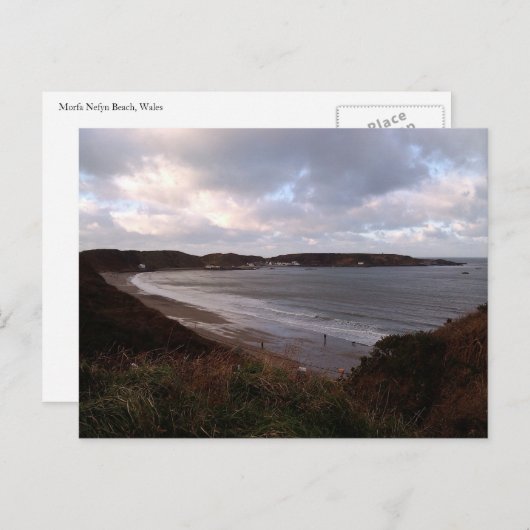 Küste, Morfa Nefyn Postkarte (Vorne/Hinten)