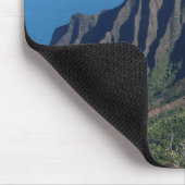 Küste Na Pali auf Kauai mousepad (Ecke)