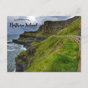 Küste nahe Giants Causeway Nordirland Postkarte