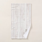 Küste Nautical Wetter Sommer Beach Wald Badhandtuch Set (Handtuch)