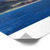 Küste Neapel, Hawaii Poster (Ecke)