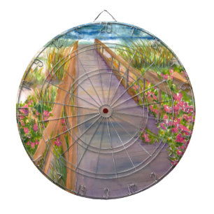 Küste Neuenglands Dartscheibe