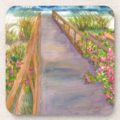 Küste Neuenglands Getränkeuntersetzer (Vorderseite)