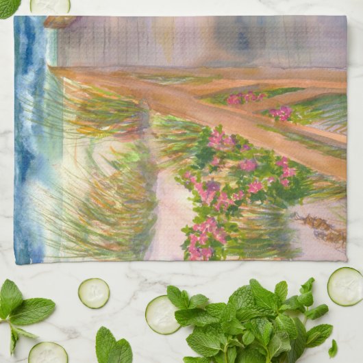 Küste Neuenglands Handtuch (Gefaltet)