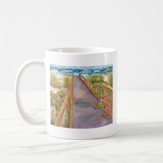 Küste Neuenglands Kaffeetasse (Links)