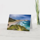 Küste Neuseelands Karte (Vorderseite)