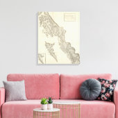 Küste Nordwestamerikas 2 Leinwanddruck (Insitu (Wohnzimmer))