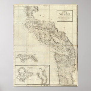 Küste Nordwestamerikas 2 Poster