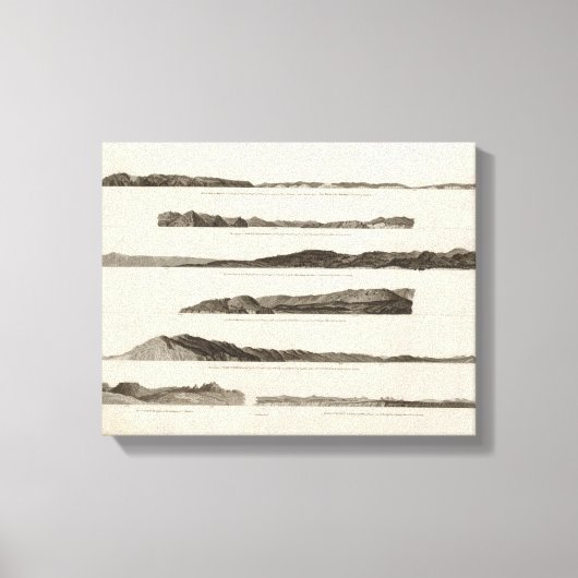 Küste Nordwestamerikas 4 Leinwanddruck (Vorderseite)