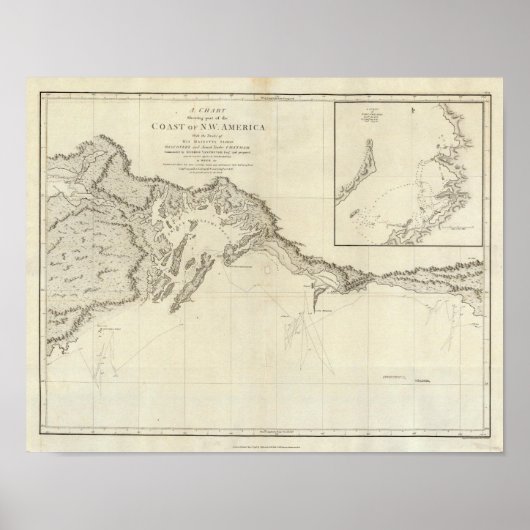 Küste Nordwestamerikas 6 Poster (Vorne)