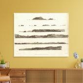 Küste Nordwestamerikas Leinwanddruck (Insitu (Wohnzimmer))