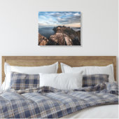 Küste Norwegens Landschaftsgebiet Foto Leinwanddruck (Insitu (Schlafzimmer))