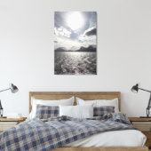 Küste Norwegens Landschaftsgebiet Foto Leinwanddruck (Insitu (Schlafzimmer))