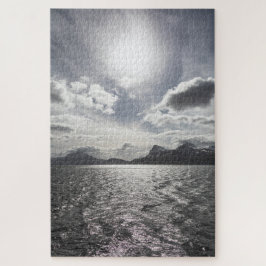 Küste Norwegens Landschaftsgebiet Foto Puzzle