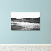 Küste, Oregon Bade Hour Beach Szene Leinwanddruck (Insitu (Holzboden))