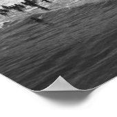 Küste, Oregon Bade Hour Beach Szene Poster (Ecke)