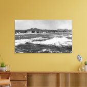 Küste, Oregon Beach Szene aus Wasser Fotograf Leinwanddruck (Insitu (Wohnzimmer))