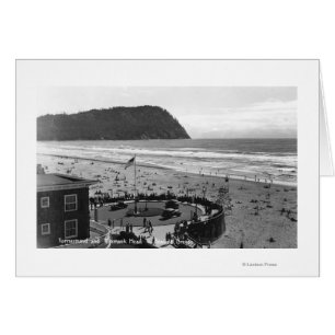 Küste, Oregon Beach Szene von Air Fotograf