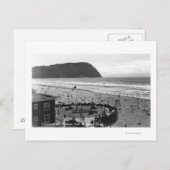 Küste, Oregon Beach Szene von Air Fotograf Postkarte (Vorne/Hinten)