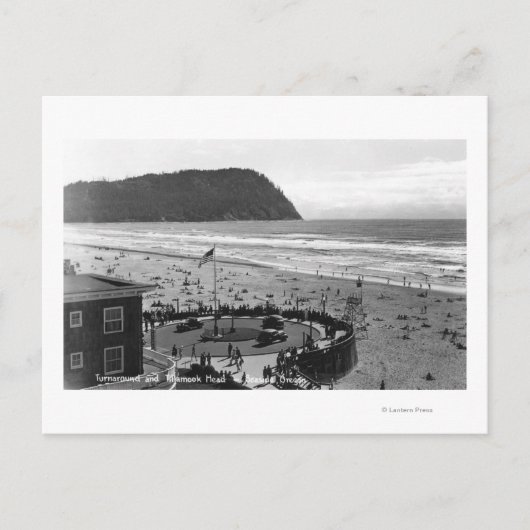 Küste, Oregon Beach Szene von Air Fotograf Postkarte (Vorderseite)
