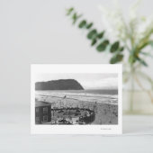 Küste, Oregon Beach Szene von Air Fotograf Postkarte (Stehend Vorderseite)