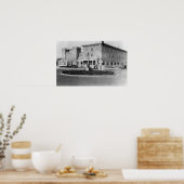 Küste, Oregon Blick aufs Hotel Seaside Foto Poster (Küche)