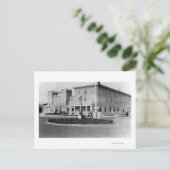 Küste, Oregon Blick aufs Hotel Seaside Foto Postkarte (Stehend Vorderseite)