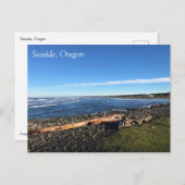 Küste, Oregon Postkarte (Vorne/Hinten)