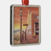 Küste, OregonAquarium Ansicht Ornament Aus Metall (Rechts)