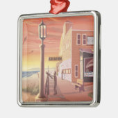 Küste, OregonAquarium Ansicht Ornament Aus Metall (Links)