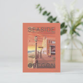 Küste, OregonAquarium-Ansicht Postkarte (Stehend Vorderseite)