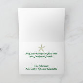 Küste Pines Holiday Seas und Grüße Weihnachten (Innenseite)