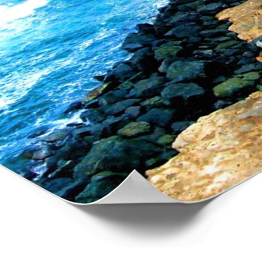 Küste Poster (Ecke)