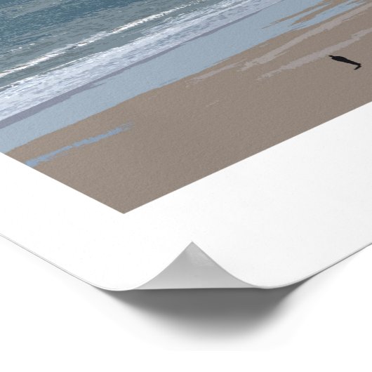 Küste Poster (Ecke)