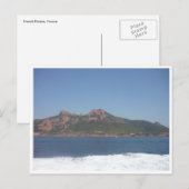 Küste Postkarte (Vorne/Hinten)