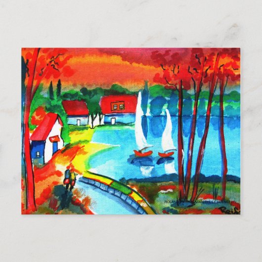 Küste Postkarte (Vorderseite)