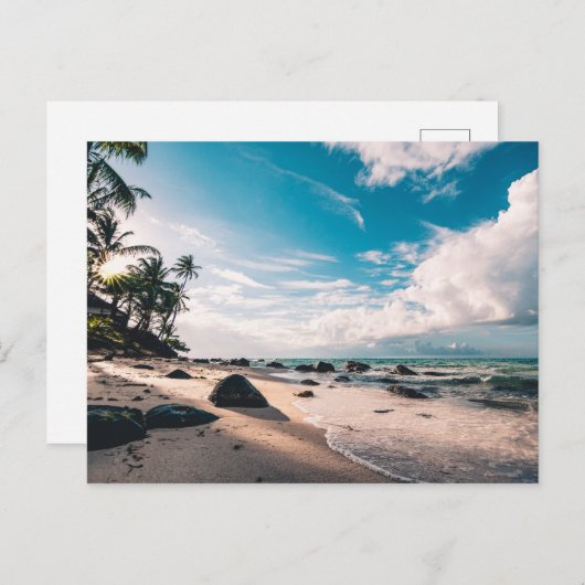 Küste Postkarte (Vorne/Hinten)