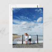 Küste Postkarte (Vorne/Hinten)