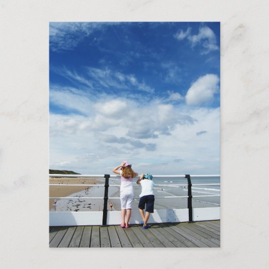 Küste Postkarte (Vorderseite)