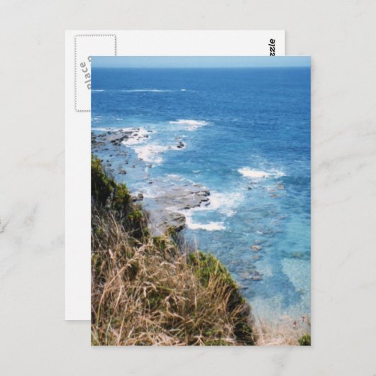 Küste Postkarte (Vorne/Hinten)