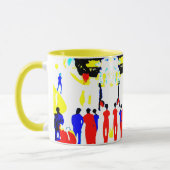 Küste-Promenaden-Straßen-Szenen-Tasse Tasse (Links)