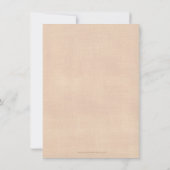 Küste Rustic Beach Weihnachtsfeier Einladung (Rückseite)