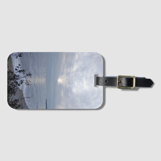 Küste Santa Barbara Gepäckanhänger (Vorderseite (Horizontal))